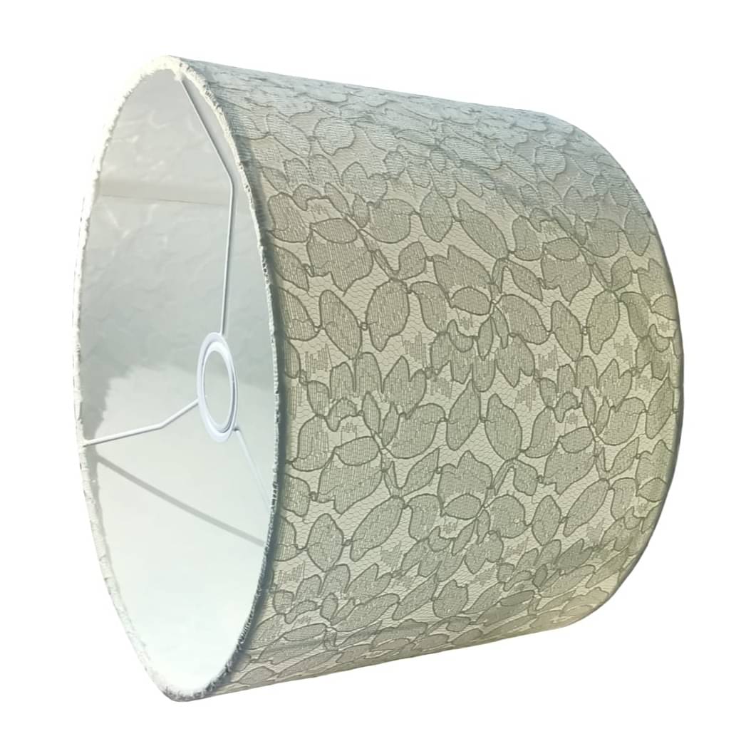 Transparent Drum Lampshade